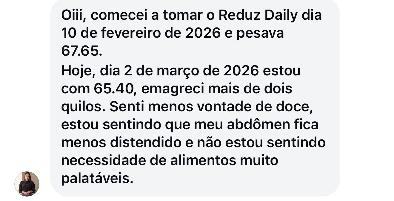 Depoimento real de usuária